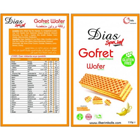 Dias Special Muzlu Gofret