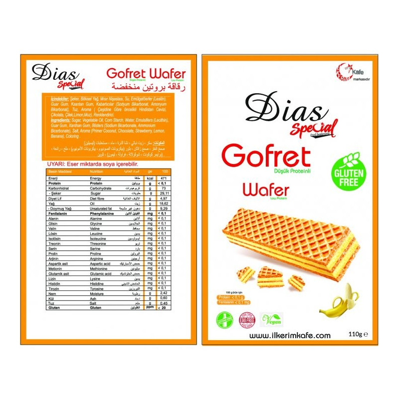 Dias Special Muzlu Gofret